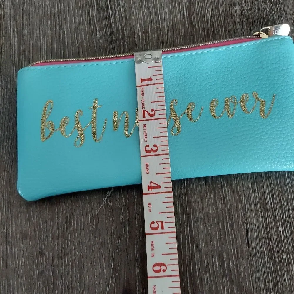 Best Nurse Ever Blue Pouch Pencil Case